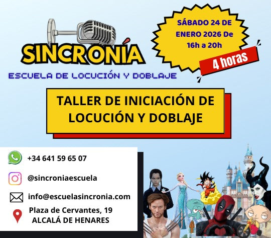 Taller iniciación de 16:00 a 20:00 - 24/01