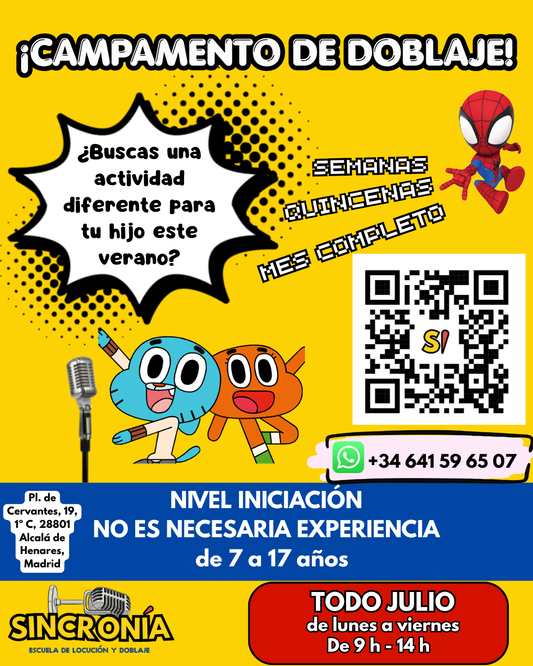 Campamento De doblaje (una semana)